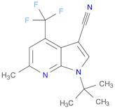 1H-Pyrrolo[2,3-b]pyridine-3-carbonitrile, 1-(1,1-diMethylethyl)-6-Methyl-4-(trifluoroMethyl)-