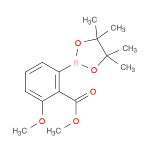 Benzoic acid, 2-methoxy-6-(4,4,5,5-tetramethyl-1,3,2-dioxaborolan-2-yl)-, methyl ester