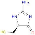 4H-Imidazol-4-one, 2-amino-1,5-dihydro-5-(mercaptomethyl)-, (S)- (9CI)