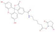 Spiro[isobenzofuran-1(3H),9'-[9H]xanthene]-ar-carboxamide, N-[6-[(2,5-dioxo-1-pyrrolidinyl)oxy]-6-…