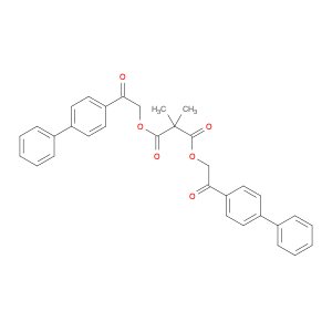 Propanedioic acid, dimethyl-, bis(2-[1,1'-biphenyl]-4-yl-2-oxoethyl) ester (9CI)