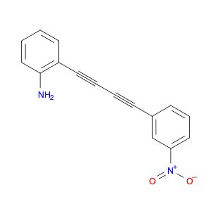 Benzenamine, 2-[4-(3-nitrophenyl)-1,3-butadiyn-1-yl]-