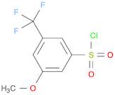 Benzenesulfonyl chloride, 3-methoxy-5-(trifluoromethyl)-