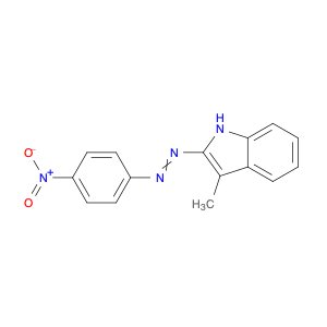 1H-Indole, 3-methyl-2-[2-(4-nitrophenyl)diazenyl]-