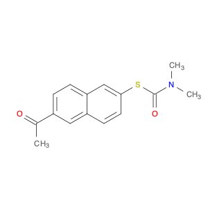 Carbamothioic acid, dimethyl-, S-(6-acetyl-2-naphthalenyl) ester (9CI)