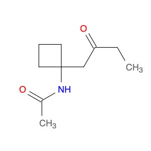 Acetamide, N-[1-(2-oxobutyl)cyclobutyl]-