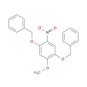 Benzene, 1-methoxy-4-nitro-2,5-bis(phenylmethoxy)-