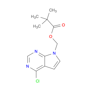 Propanoic acid, 2,2-dimethyl-, (4-chloro-7H-pyrrolo[2,3-d]pyrimidin-7-yl)methyl ester