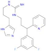 Guanidine, N-[3-(3,5-difluorophenyl)-3-(2-pyridinyl)propyl]-N'-[3-(1H-imidazol-5-yl)propyl]-