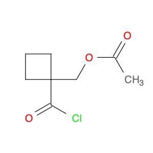 Cyclobutanecarbonyl chloride, 1-[(acetyloxy)methyl]-