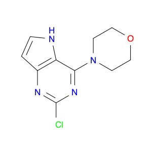 4-(2-Chloro-5H-pyrrolo[3,2-d]pyrimidin-4-yl)morpholine