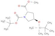 1,2-Pyrrolidinedicarboxylic acid, 4-[[(1,1-dimethylethyl)dimethylsilyl]oxy]-, 1-(1,1-dimethyleth...