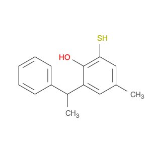 Phenol, 2-mercapto-4-methyl-6-(1-phenylethyl)-