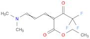 2,4-Pentadienoic acid, 5-(dimethylamino)-2-(2,2,2-trifluoroacetyl)-, ethyl ester