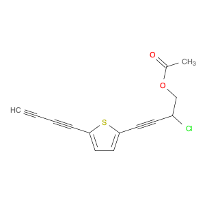 3-Butyn-1-ol, 4-[5-(1,3-butadiyn-1-yl)-2-thienyl]-2-chloro-, 1-acetate