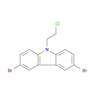 9H-Carbazole, 3,6-dibromo-9-(2-chloroethyl)-