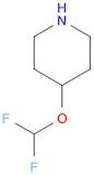 Piperidine, 4-(difluoromethoxy)-