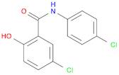 Benzamide, 5-chloro-N-(4-chlorophenyl)-2-hydroxy-