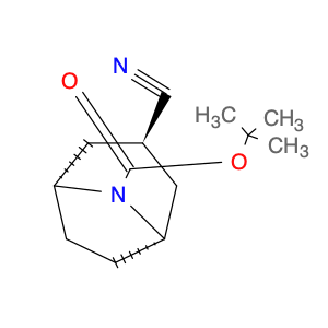 8-Azabicyclo[3.2.1]octane-8-carboxylic acid, 3-cyano-, 1,1-dimethylethyl ester, (3-exo)-