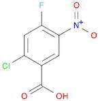 Benzoic acid, 2-​chloro-​4-​fluoro-​5-​nitro-