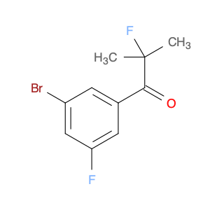 1-Propanone, 1-(3-bromo-5-fluorophenyl)-2-fluoro-2-methyl-