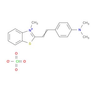 Benzothiazolium, 2-[2-[4-(dimethylamino)phenyl]ethenyl]-3-methyl-, perchlorate (1:1)