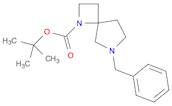 1,6-Diazaspiro[3.4]octane-1-carboxylic acid, 6-(phenylmethyl)-, 1,1-dimethylethyl ester