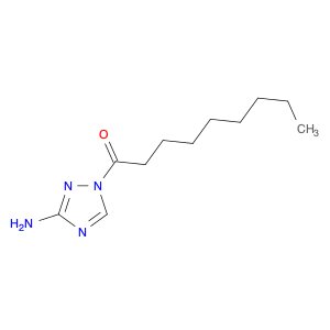 1-Nonanone, 1-(3-amino-1H-1,2,4-triazol-1-yl)-