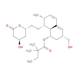 Butanoic acid, 2,2-dimethyl-, 1,2,3,7,8,8a-hexahydro-3-(hydroxymethyl)-7-methyl-8-[2-(tetrahydro-4…