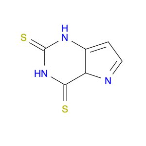 1H-Pyrrolo[3,2-d]pyrimidine-2,4(3H,4aH)-dithione