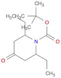 1-Piperidinecarboxylic acid, 2,6-diethyl-4-oxo-, 1,1-dimethylethyl ester