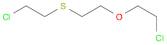 Ethane, 1-(2-chloroethoxy)-2-[(2-chloroethyl)thio]-