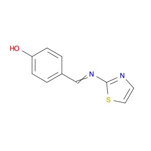 Phenol, 4-[(2-thiazolylimino)methyl]-