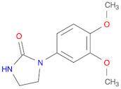 2-Imidazolidinone, 1-(3,4-dimethoxyphenyl)-