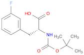 D-Phenylalanine, N-[(1,1-dimethylethoxy)carbonyl]-3-fluoro-