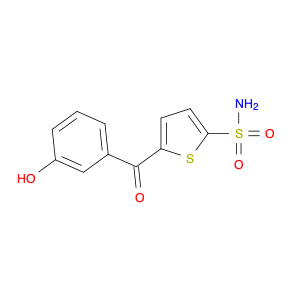 2-Thiophenesulfonamide, 5-(3-hydroxybenzoyl)-