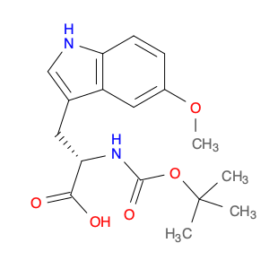 L-Tryptophan, N-[(1,1-dimethylethoxy)carbonyl]-5-methoxy-