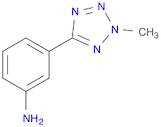 Benzenamine, 3-(2-methyl-2H-tetrazol-5-yl)-