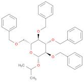 β-D-Glucopyranoside, 1-methylethyl 2,3,4,6-tetrakis-O-(phenylmethyl)-