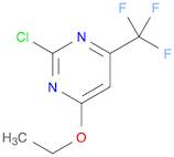 Pyrimidine, 2-chloro-4-ethoxy-6-(trifluoromethyl)-