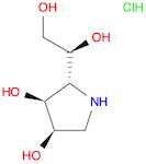 3,4-Pyrrolidinediol, 2-[(1S)-1,2-dihydroxyethyl]-, hydrochloride (1:1), (2R,3S,4R)-