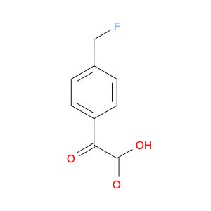 Benzeneacetic acid, 4-(fluoromethyl)-α-oxo-