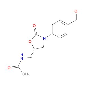 (S)-N-((3-(4-Formylphenyl)-2-oxooxazolidin-5-yl)methyl)acetamide