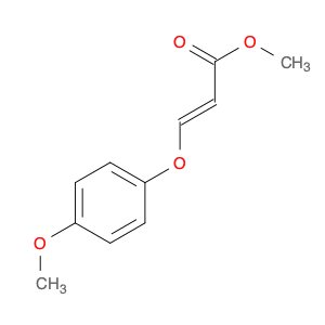 2-Propenoic acid, 3-(4-methoxyphenoxy)-, methyl ester, (2E)-
