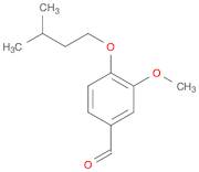 Benzaldehyde, 3-methoxy-4-(3-methylbutoxy)-