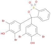 Phenol, 4,4'-(1,1-dioxido-3H-2,1-benzoxathiol-3-ylidene)bis[2,6-dibromo-