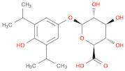 β-D-Glucopyranosiduronic acid, 4-hydroxy-3,5-bis(1-methylethyl)phenyl