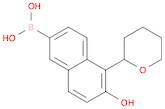 Boronic acid, B-[6-hydroxy-5-(tetrahydro-2H-pyran-2-yl)-2-naphthalenyl]-