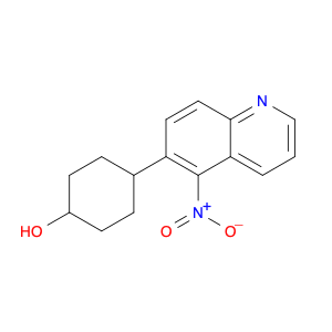 Cyclohexanol, 4-(5-nitro-6-quinolinyl)-