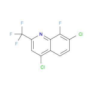 Quinoline, 4,7-dichloro-8-fluoro-2-(trifluoromethyl)-